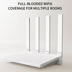 AX3000T WiFi 6 Router – Dual-Band 5GHz 160MHz with 1.3GHz Processor by Snagg A WiFi Booster