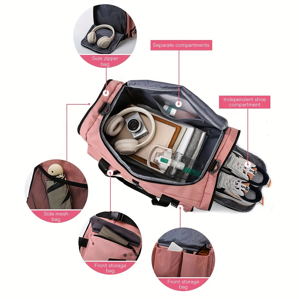 Large Capacity Travel Duffle Bag by Snagg It Bags