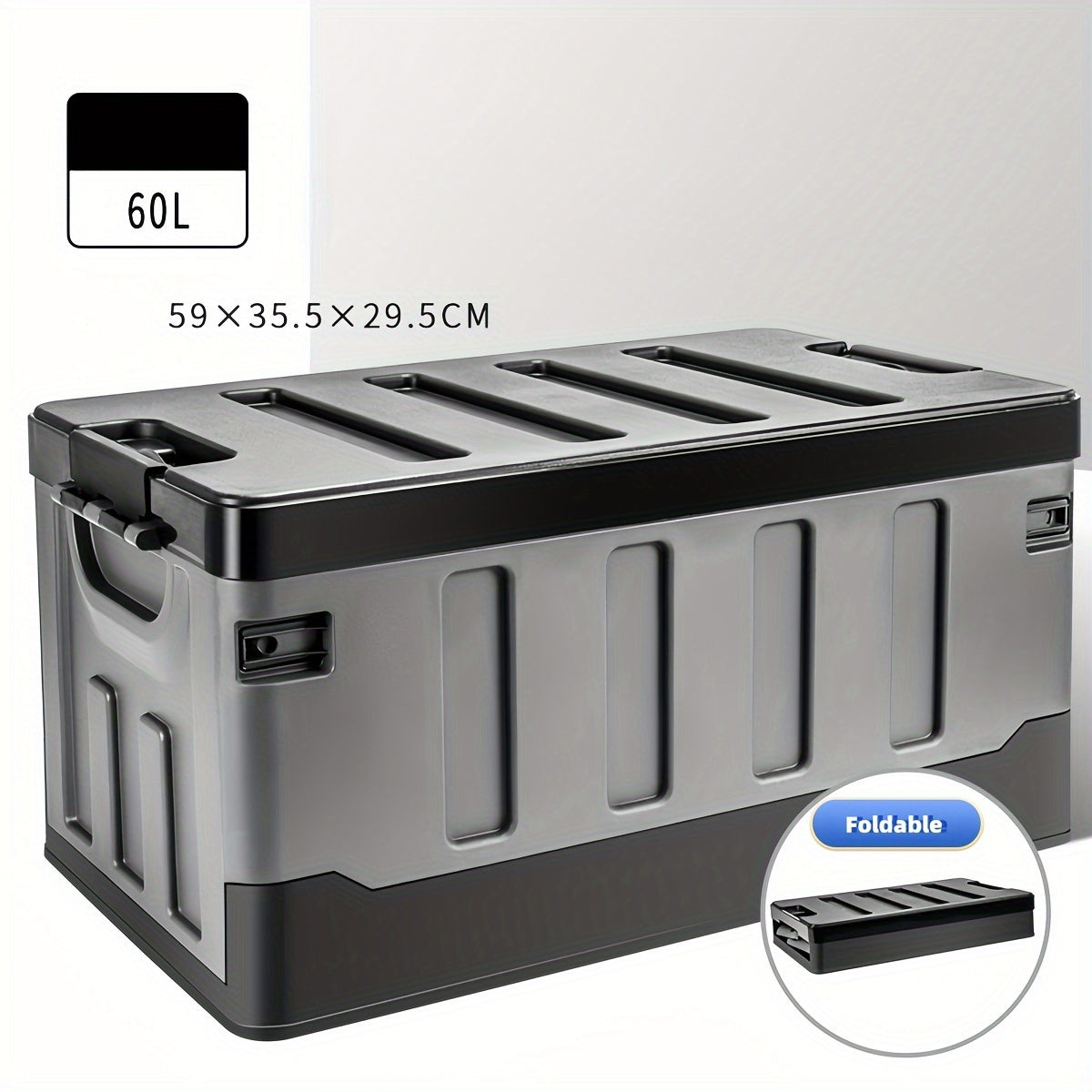 Foldable Car Trunk Organizer Box by Snagg A Storage Box