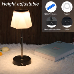 2pcs Rechargeable Touch Night Lights by Snagg A Table Lamp