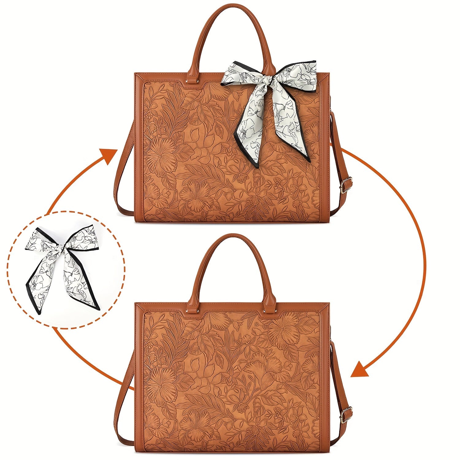 Women’s 15.6" Large Laptop Tote Bag by Snagg A Bag