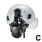 Carbon Fiber Pattern Safety Helmet by Snagg A Safety Helmet