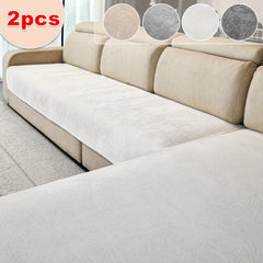 2pcs Yanmo Chenille L-Shaped Sofa Cover by Snagg A Sofa Cover
