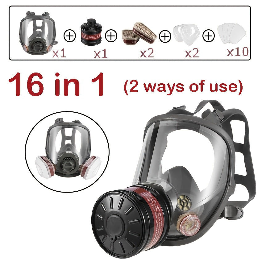 Full Face Protection Mask With Filter by Snagg A Face Mask