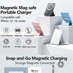 10000mAh Wireless Magnetic Power Bank by Snagg A Power Bank