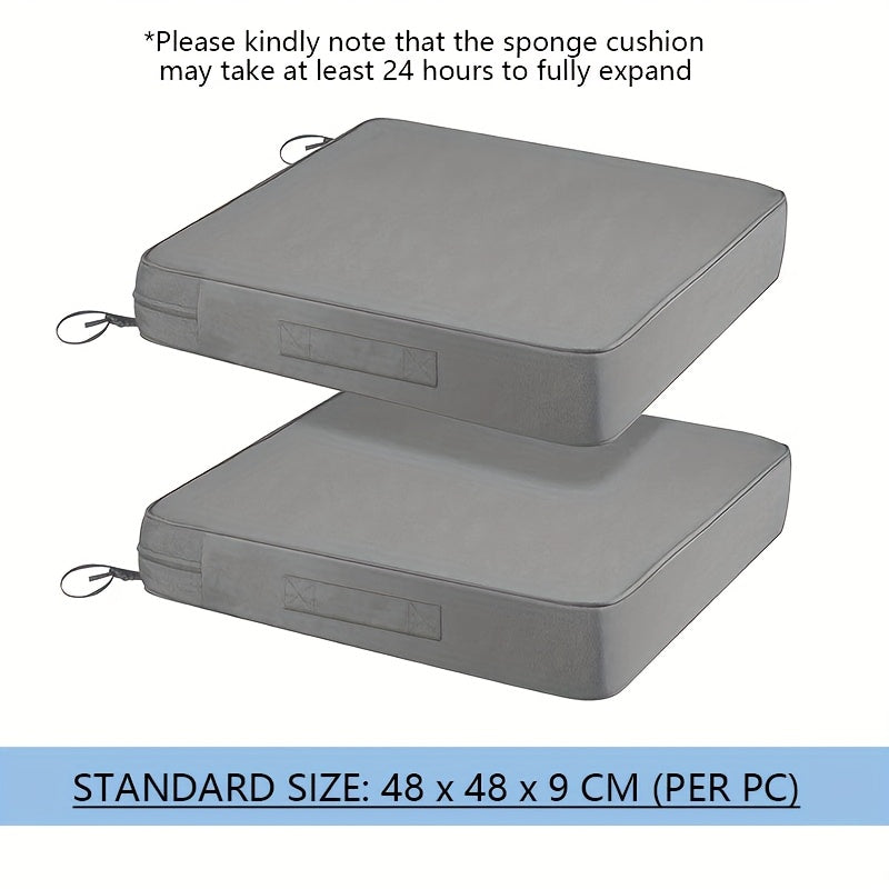 Heavy-Duty Waterproof Outdoor Seat Cushions by Snagg A Cushion