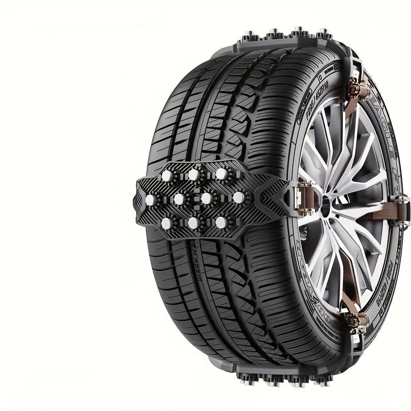 4pcs Universal Car Snow Chains by Snagg A Snow Chains