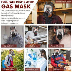 Full Face Protection Mask With Filter by Snagg A Face Mask