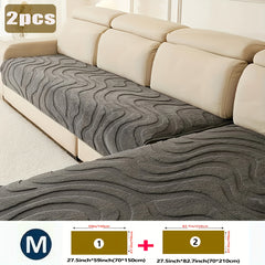 2pcs Bohemian Modern Wave Sofa Cushion Cover Set by Snagg A Sofa Cover