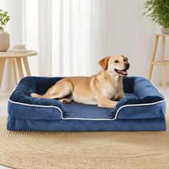 Orthopedic Dog Sofa Bed with Washable Cover by Snagg A Pet Bed