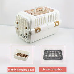 Pet Portable Hard-Shell Travel Carrier by Snagg A Pet Air Carrier