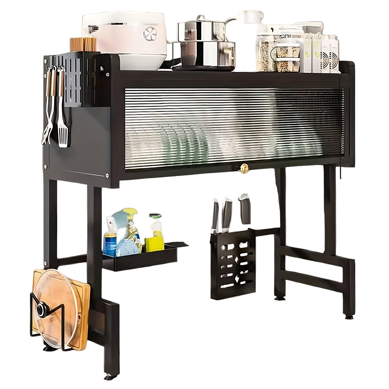 Multifunctional Countertop Dish Rack by Snagg A Rack