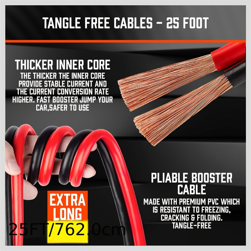 3000A Heavy Duty Jumper Cables by Snagg A Jump Starter