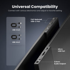 15.6" Portable Monitor - 1080P FHD IPS