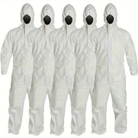 5 Pack Disposable Coveralls with Hood by Snagg A Coverall