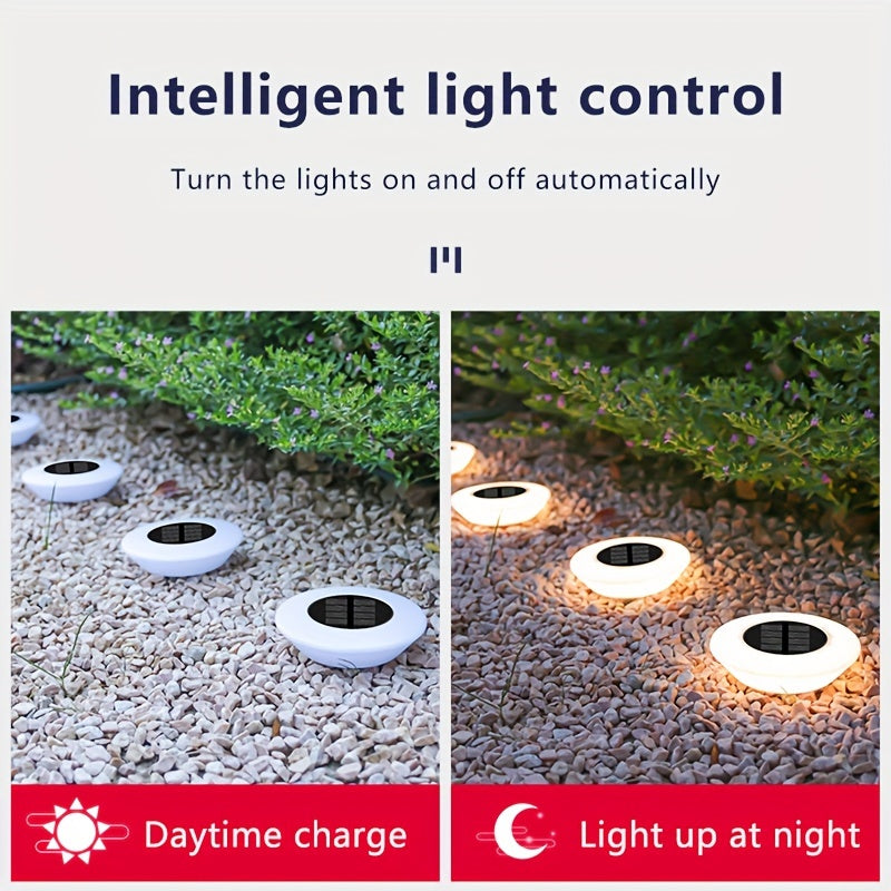 8pcs Solar Ground Lights – IP44 Waterproof Outdoor Pathway by Snagg An Outdoor Light