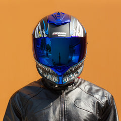 Full Face Motorcycle Helmet by Snagg A Motorcycle Helmet