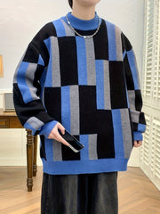 Men’s Geometric Pattern Sweater by Snagg A Jumper