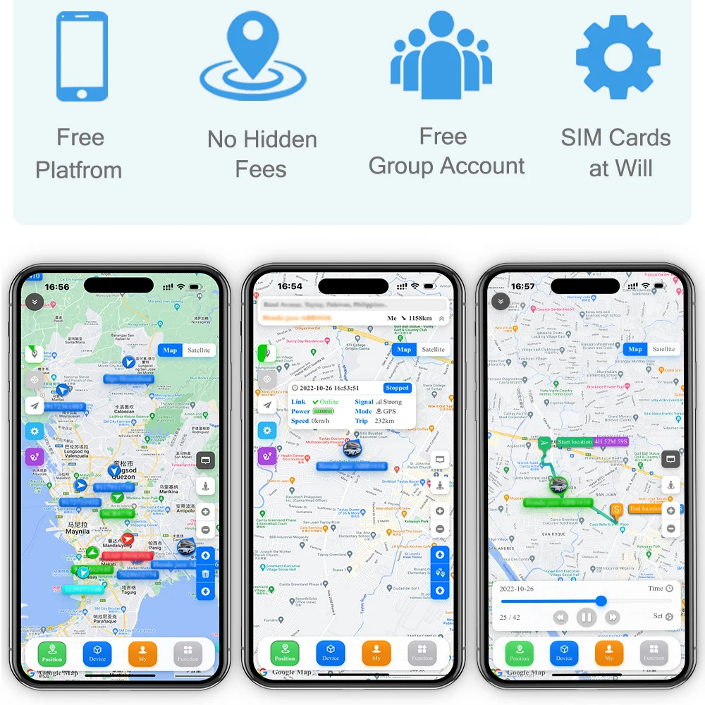 Waterproof GPS Tracker with 5000mAh Battery by Snagg A Tracker