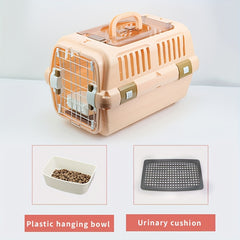 Pet Portable Hard-Shell Travel Carrier by Snagg A Pet Air Carrier