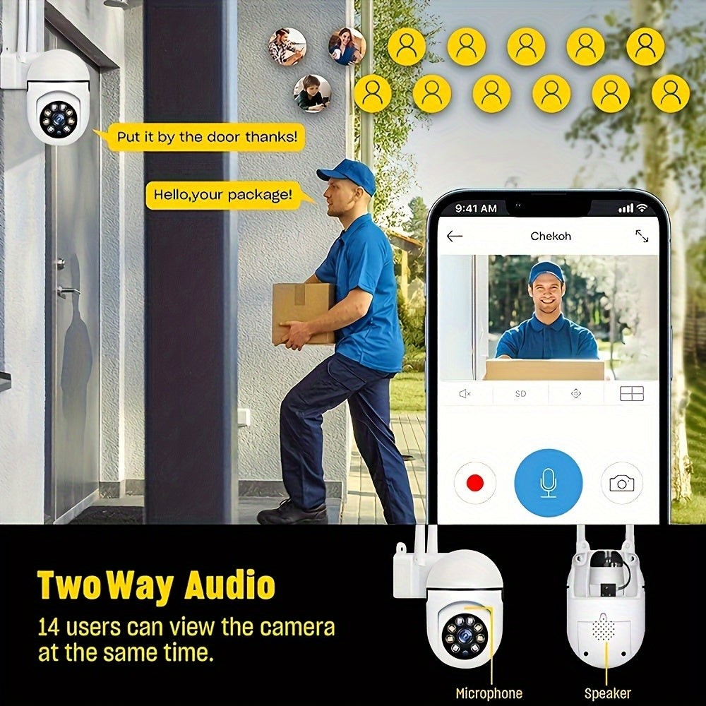 3 Pack 1080P Wireless Security Cameras by Snagg An Indoor Camera