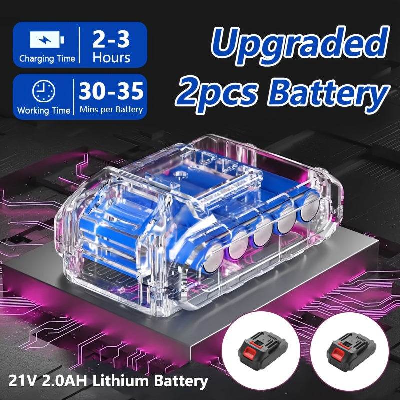 Cordless 21V 3-in-1 Lawn Trimmer - SnaggIt