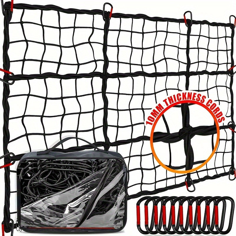 Bungee Cargo Net for Truck Bed & Roof Rack by Snagg A Car Rack