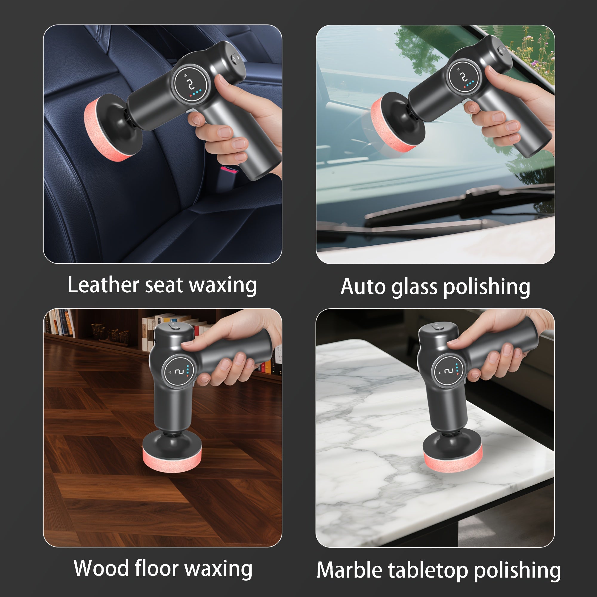 2 Speed Electric Cordless Car Polisher by Snagg A Car Polisher