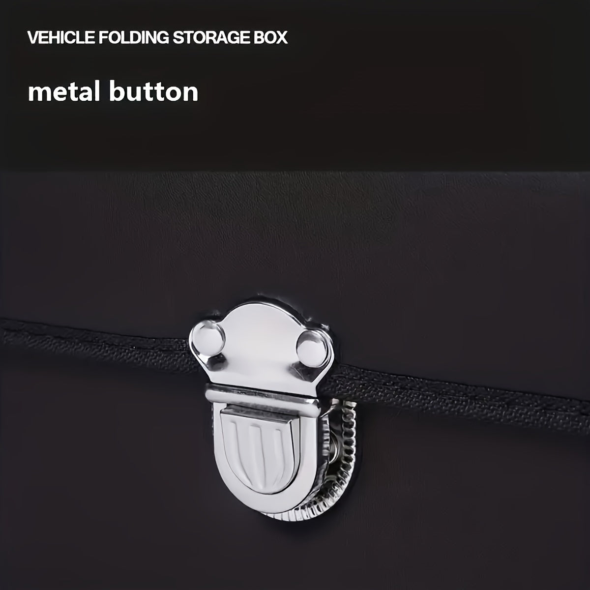 Faux Leather Car Trunk Organizer by Snagg A Storage Box