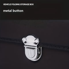 Faux Leather Car Trunk Organizer by Snagg A Storage Box