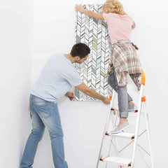 4 Step Folding Aluminium Non Slip Ladder