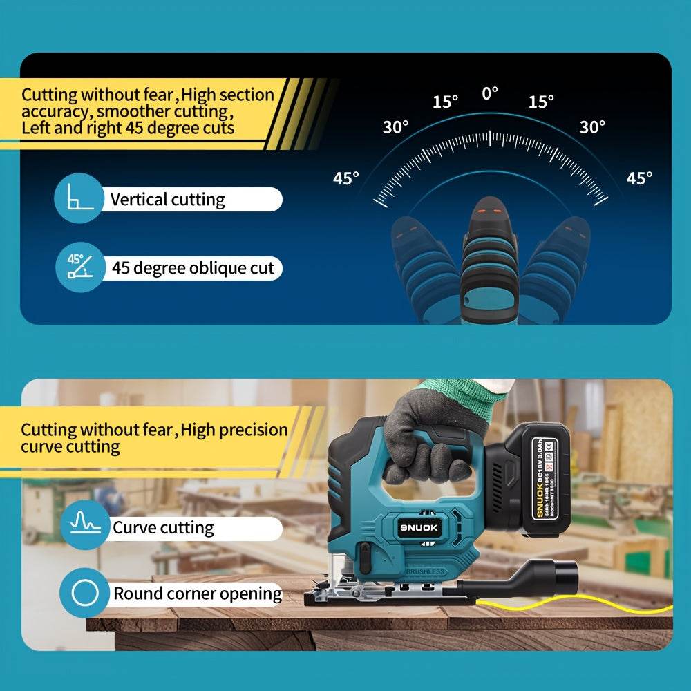 18V Cordless Brushless Jigsaw - SnaggIt