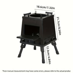 Outdoor Camping Folding Portable Firewood Stove by Snagg A Stove