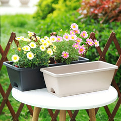 5pcs Retro Rectangular Flower Pots by Snagg A Pot