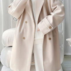 Men’s Elegant Double-Breasted Overcoat by Snagg A Coat