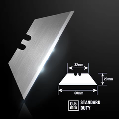 WORKPRO Folding Utility Knife + 50 SK5 Steel Blades – Heavy Duty Cutting Kit