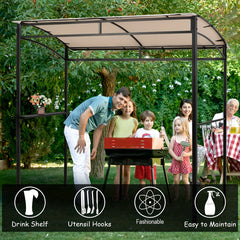 Large BBQ Gazebo Tent with Grill Shelter by Snagg An Umbrella