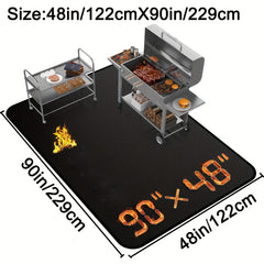 Fireproof BBQ Grill Mat by Snagg A Mat