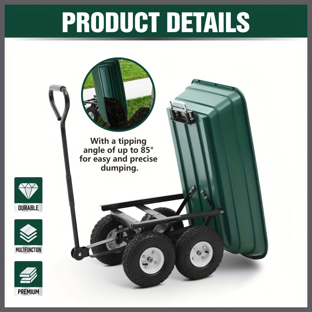 50L/70L Heavy Duty Garden Dump Cart by Snagg A Trolley
