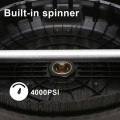4000PSI Pressure Washer Surface Cleaner – 15’’ - 38.1cm - Power Tools Gadget