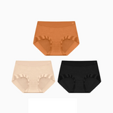 Seamless Antibacterial Briefs | 3-Pack Breathable Stretch Comfortable Women's Panties