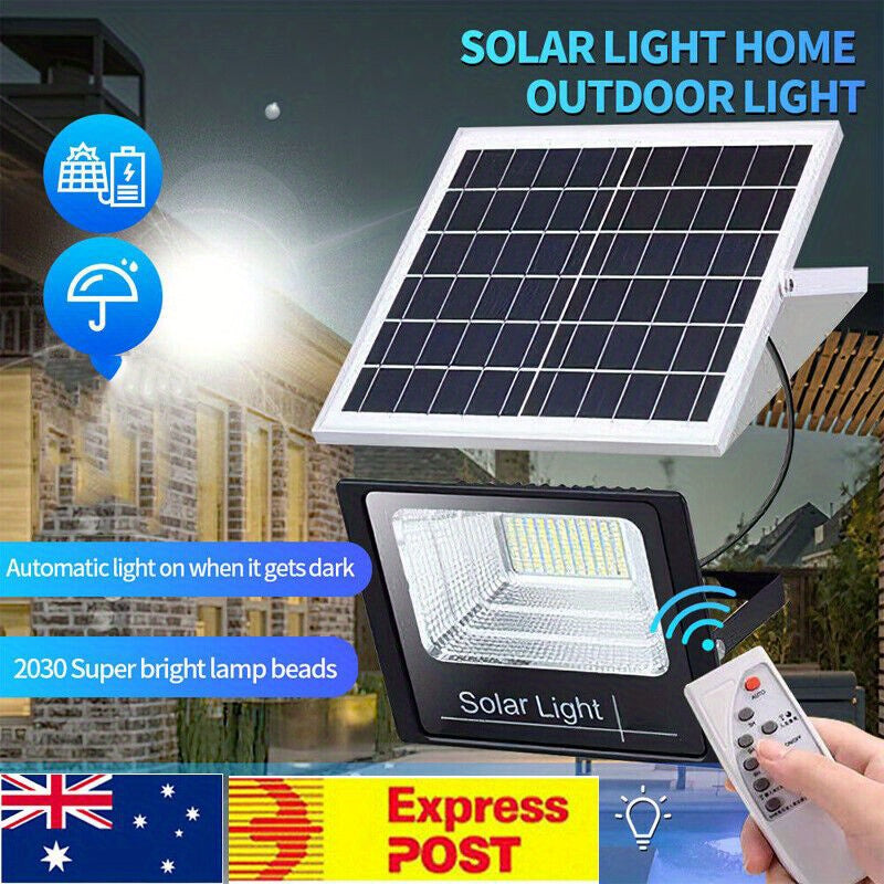 2 Pack Solar Lights with Remote – 6000K Bright White by Snagg An Outdoor Light