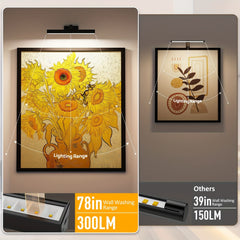 40cm Rechargeable LED Display Light by Snagg A Wall Light