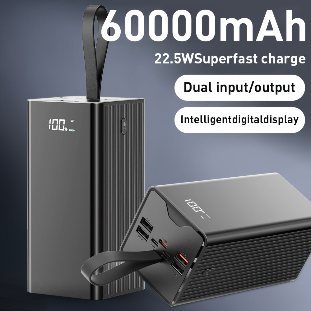 60000mAh Portable Mirror-shaped Portable Power Bank by Snagg A Power Bank