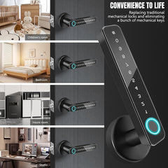 5 in 1 Smart Fingerprint Door Lock by Snagg A Smart Door Lock