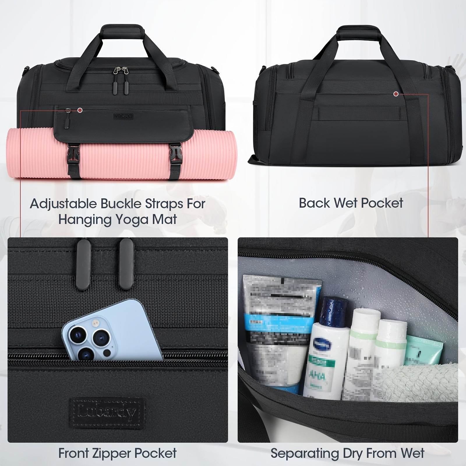 40L–55L Fitness Duffel Bag - SnaggIt