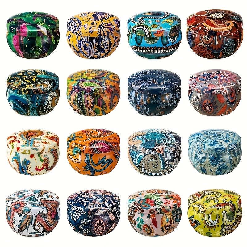 16 Pack Natural Soy Wax Scented Candle Gift Set by Snagg A Candle