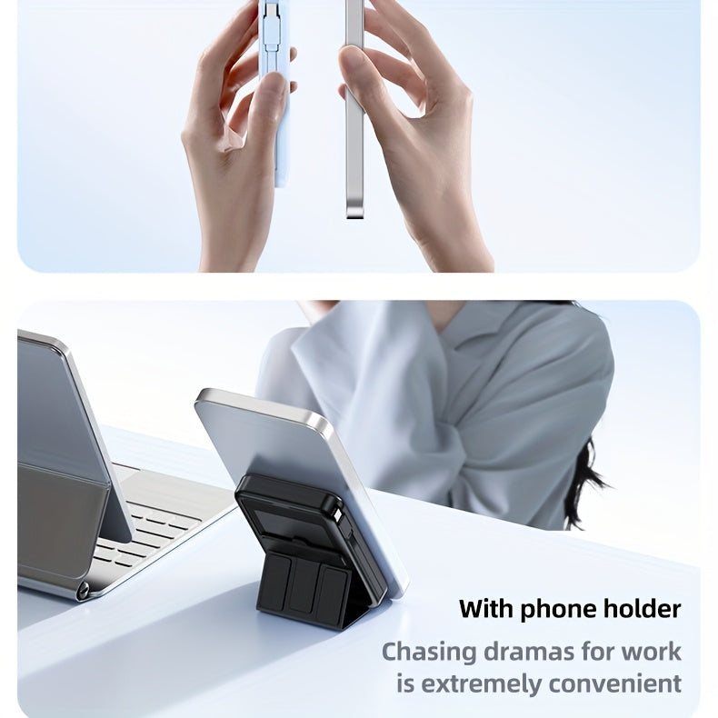 10000mAh Magnetic Fast Charging Power Bank by Snagg A Power Bank