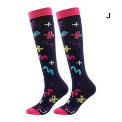 Stylish Compression Socks Elastic Support for Varicose Veins & Swelling Relief