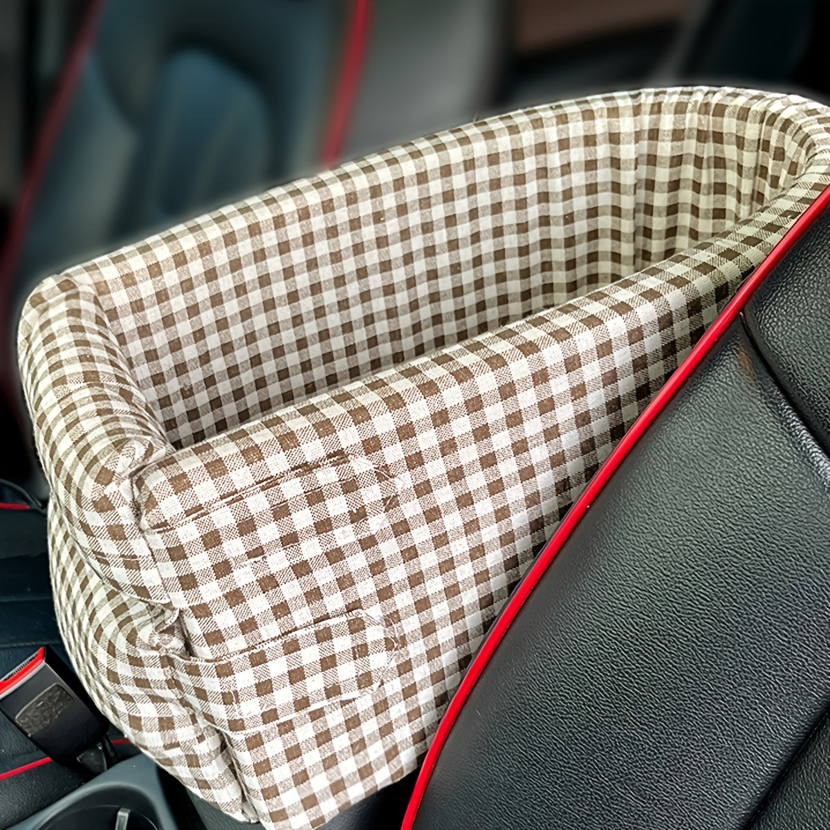 Pet Car Seat – Portable Safety Seat Pad for Small Dogs & Cats by Snagg A Dog Car Seat